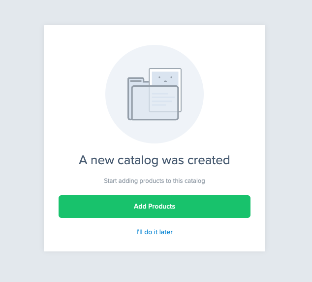 How to Create a Catalog